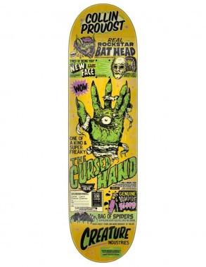 CREATURE Provost Cursed Hand 8.47"- Skateboard Deck