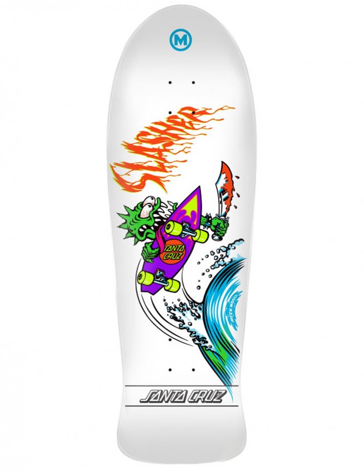 SANTA CRUZ Reissue Meek OG Slasher 10.1" - Plateau de skateboard Oldschool