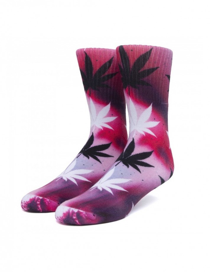 HUF Digital Plantlife - Rose - Chaussettes