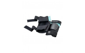 PRO-TEC Street Junior - Turquoise/Noir - Pack de protections Enfants (straps)