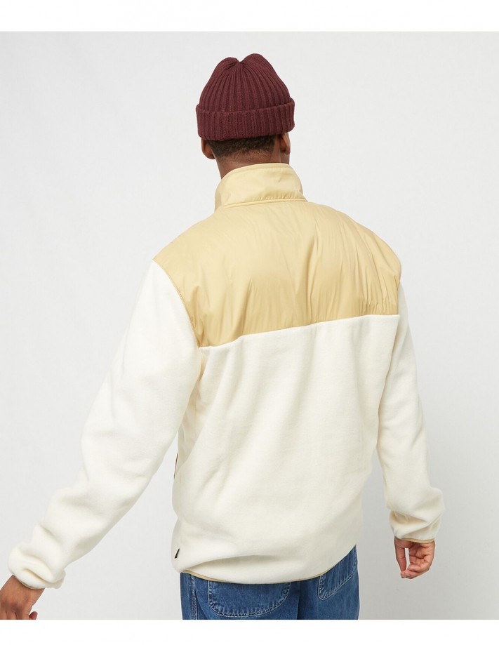 VANS Mammoth Po - Blanc Taupe - Polaire Zippée VANS Mammoth Po - Blanc Taupe - Polaire Zippée