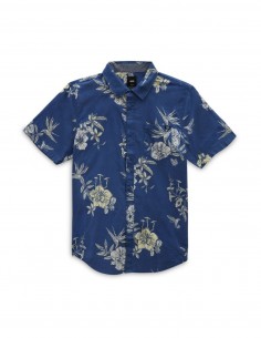 VANS Essential Floral - Blue - Shirt