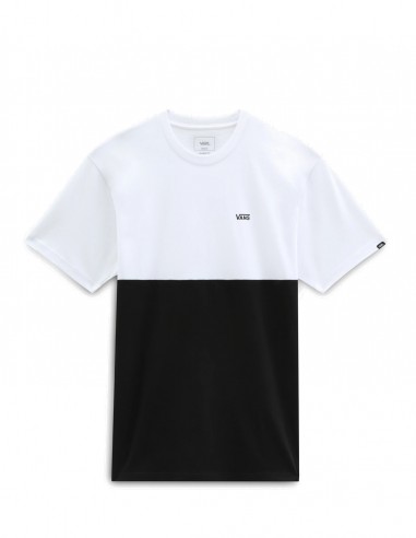 VANS Colorblock - Black White - T-shirt