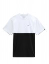 VANS Colorblock - Schwarz Weiß - T-Shirt