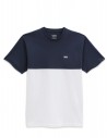 VANS Colorblock - Wit Jurk Blauw - T-shirt