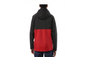 VANS Victory Anorak- Noir Rouge- K-way