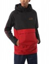 VANS Victory Anorak - Black Red - K-way