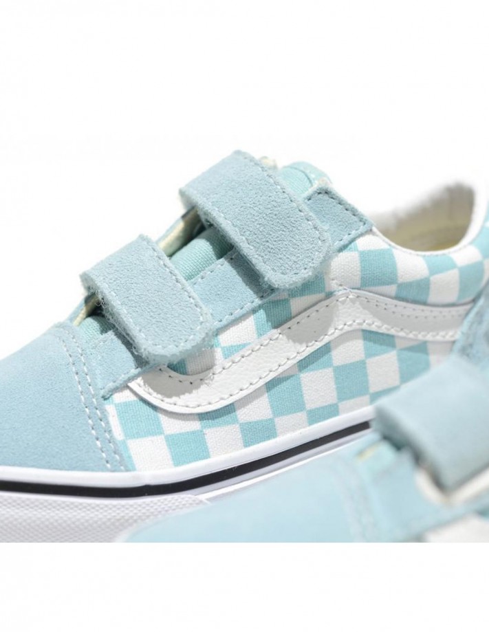 Baskets Bleues Enfant Vans Filmore Tonal pas cher