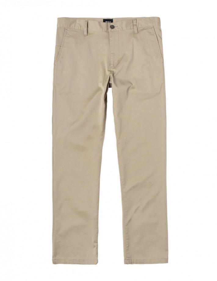 RVCA The Weekend Stretch - Khaki - Pantalon