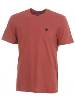 ELEMENT Crail - Barn Red - T-shirt