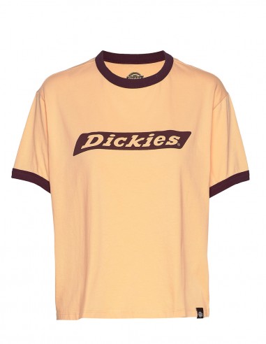 DICKIES Hellier - Orange Clair - T-shirt Femmes