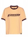 DICKIES Hellier - Naranja claro - Camiseta mujer
