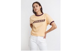 DICKIES Hellier - Orange Clair - T-shirt Femmes