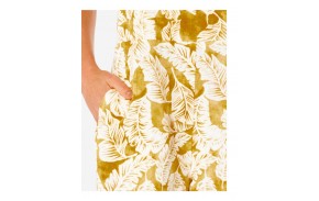 RIP CURL Summer Palm Shirt - Gold - Robe - motifs