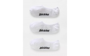 DICKIES Invisible Socquettes - Blanc - Pack de Chaussettes