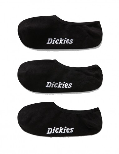 DICKIES Invisible Socquettes - Noir - Pack de Chaussettes