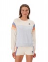 RIP CURL Melting Crew - Off White - Cuello redondo