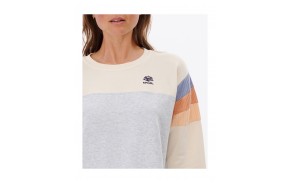 RIP CURL Melting Crew - Off White - Crewneck (logo)