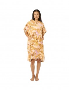 RIP CURL Sunday Swell - Peach - Hooded Poncho