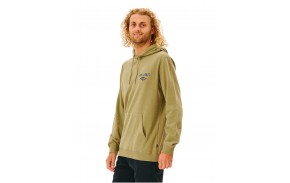 RIP CURL Fade Out - Washed Moss - Sweat à capuche (modele)