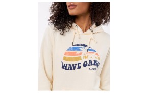 RIP CURL Melting Waves - Off White - Hood Fleece (chest)