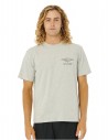 RIP CURL Vaporcool Line Up - Grigio Marle - T-shirt