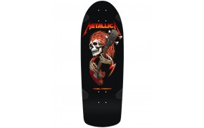 POWELL PERALTA Metallica OG 10.0" - Black - Plateau Old school (front)