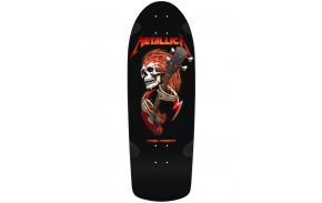 POWELL PERALTA Metallica OG 10.0" - Black - Old school Skate Deck