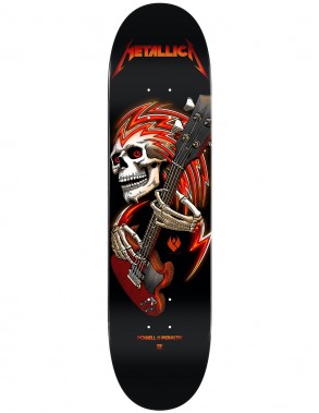 POWELL PERALTA Flight Metallica 8.25" - Black -  Plateau de skateboard