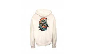 SANTA CRUZ Delta Moon - Off White - Sweat à capuche (dos)