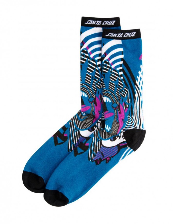 SANTA CRUZ Strange Hand - Multi - Chaussettes