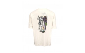 SANTA CRUZ Wooten Duo - Off White - T-shirt (dos)