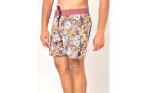 RIP CURL Mirage Retro Bloomfield - Washed Red - Boardshort côté