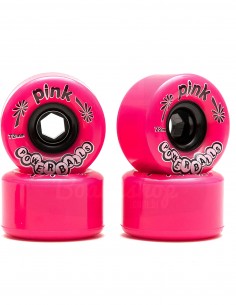 ABEC 11 Pink Powerballs 72mm 78a - Longboard Wheels