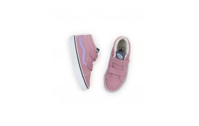 VANS SK8-Mid Reissue V - Suede/Sherpa Multi Color Block - Kids Shoes (paire)