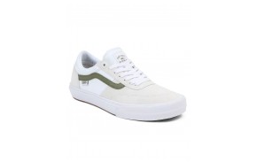 VANS Skate Gilbert Crockett - True White/Green - Skate Shoes