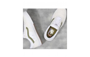 VANS Skate Gilbert Crockett - True White/Green - Chaussures de Skate (paire)