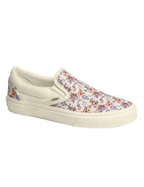 VANS Classic Slip-On - Vintage Floral/Marshmallow - Chaussures Femmes