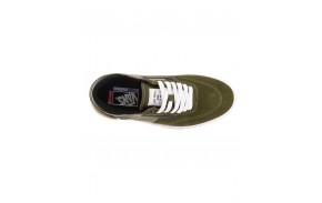 VANS Skate Gilbert Crockett - Dark Olive - Skate Shoes (up)