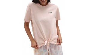VANS Junior V Wash Knot - Rose Smoke - T-shirt (femme)