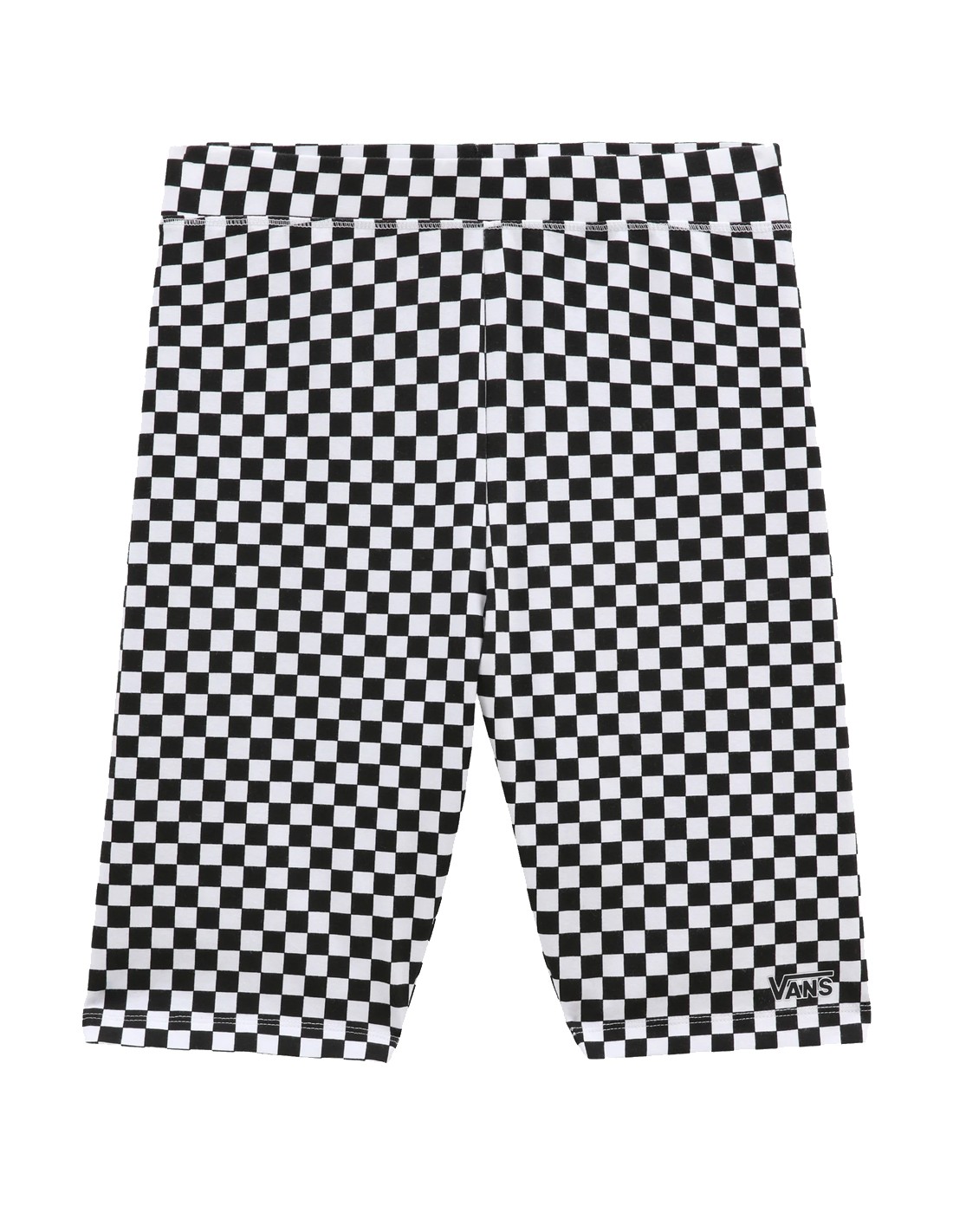 VANS Flying V Print - Black/White Checkerboard - Legging Short Women