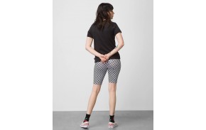 VANS Flying V Print - Black/White Checkerboard - Legging Short Women (back)
