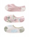 VANS Ditsy Canoodle - Smoke Pink - Pack de 3 Calcetines para niños