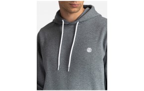 ELEMENT Cornell - Mid Grey Heather - Hoodie (logo)