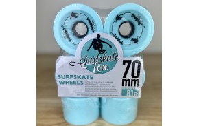 SURFSKATE LOVE 70 mm 81a - Roues de surfskate