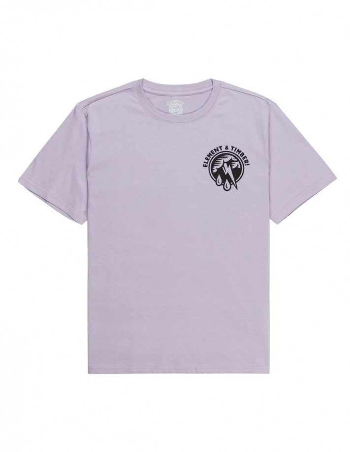 ELEMENT The Cycle - Lavender Gray - T-shirt