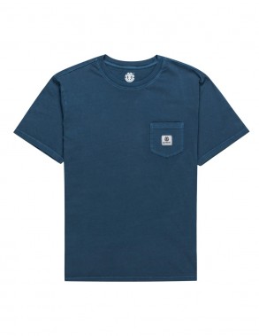 ELEMENT Basic Pocket - Midnight Navy - T-Shirt