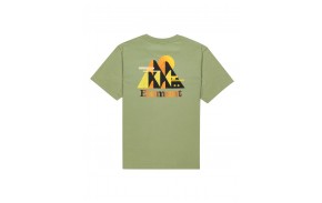 ELEMENT Hills - Oil Green - T-shirt (dos)