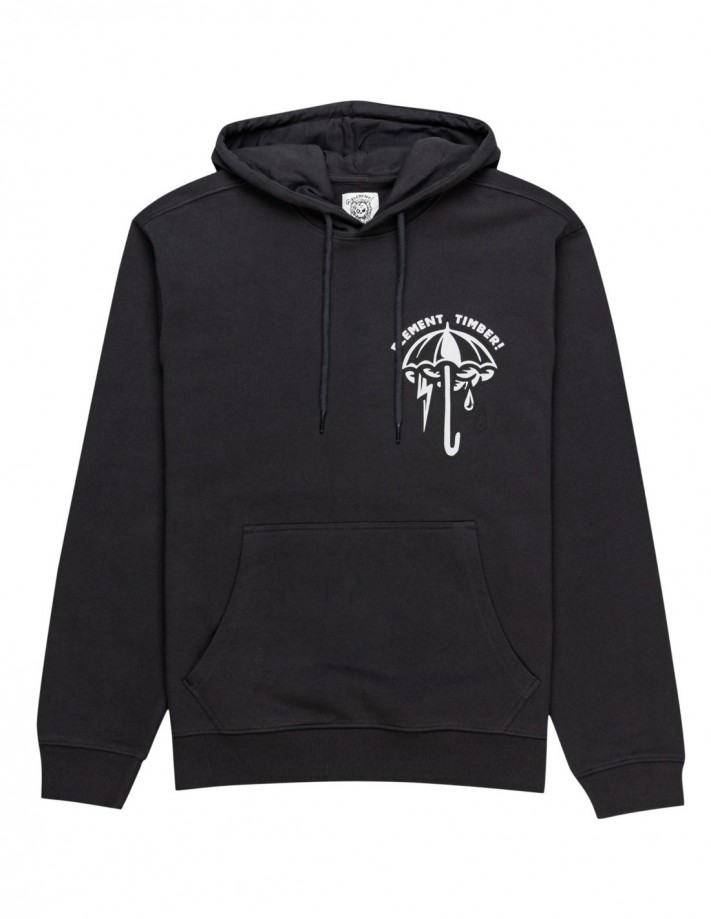 ELEMENT X Timber Angry Clouds - KTA0 - Sweatshirt mit Kapuze