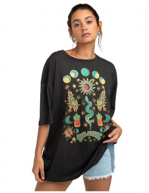 BILLABONG Into The Mystic - Off Black - T-Shirt